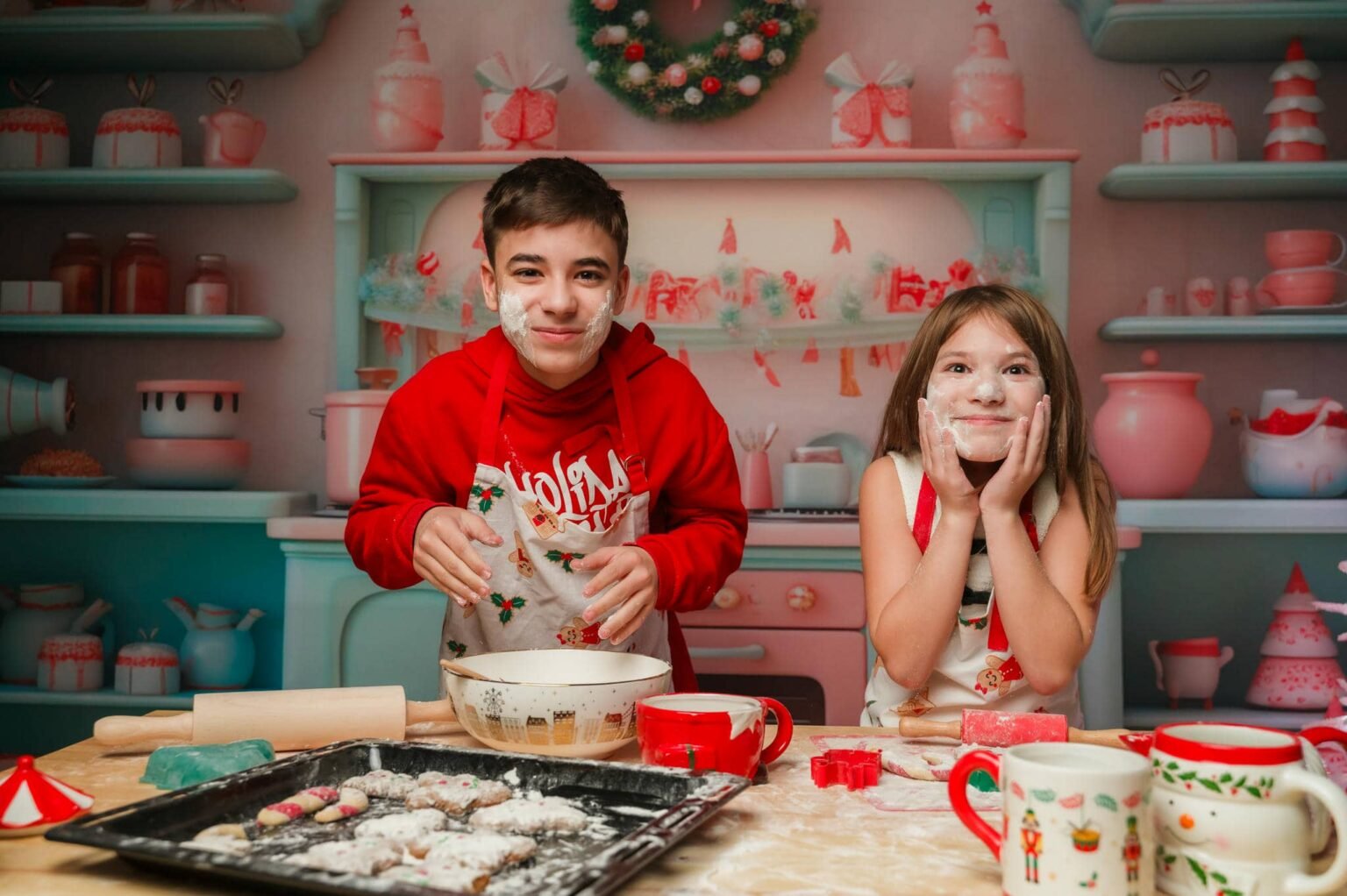 Коледна фотосесия в Пловдив 2024 Декор 2