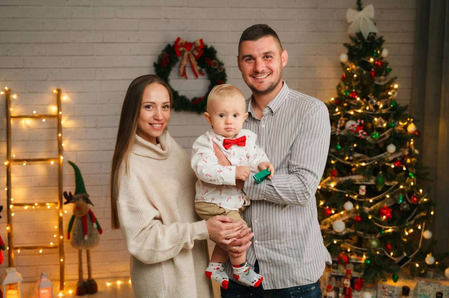 Коледна фотосесия в Пловдив 2024 Декор 3